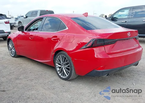 2016 Lexus Is 200T из США, поврежденный, VIN JTHBA1D26G5015086